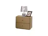 LivingStyles Savannah Timber Bedside Table offer