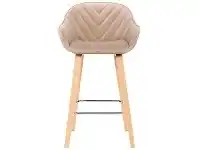 LivingStyles Lomar Velvet Fabric Counter Stool offer
