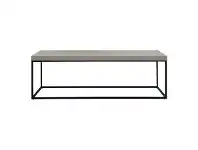 LivingStyles Bexy Cement Top Metal Coffee Table, 120cm offer