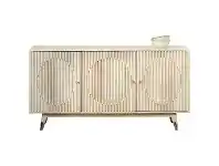 LivingStyles Montecarlo Mango Wood 3 Door Sideboard, 148cm offer