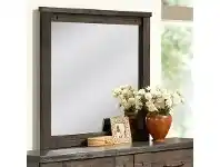 LivingStyles Langkawi Rubber Wood Frame Dressing Mirror, 100cm offer