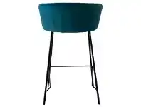 LivingStyles Oliva Velvet Fabric Counter Stool offer
