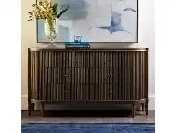 Arielle 6 Drawer Accent Chest, Antique Gold