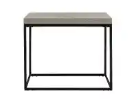 LivingStyles Bexy Cement Top Metal Side Table offer