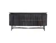 LivingStyles Parada Marble Top Mango Wood 2 Door Sideboard, 160cm offer