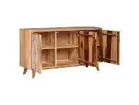 LivingStyles Najaf Mango Wood 3 Door Sideboard, 160cm offer