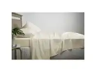 LivingStyles Ardor 2500TC Cotton Rich Sheet Set, Queen, Linen offer