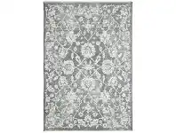 LivingStyles Rusty Vintage Classic Reversible Rug, 200x290cm, Grey offer