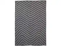 LivingStyles Artisan Chevron Handmade Jute Rug, 220x150cm, Grey offer