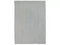 LivingStyles Organica Reversible Jute Rug, 160x230cm, Silver offer