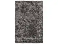 LivingStyles Plush Luxury Shag Rug, 75x145cm, Charcoal offer
