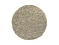 LivingStyles Gypsy Hand-tied Leather Round Rug, 200cm, Sage offer