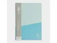 Officeworks Otto A5 Day to Page 2022 2-Tone Colourblock Diary Aqua offer
