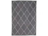 LivingStyles Artisan Diamond Handmade Jute Rug, 220x150cm, Grey offer