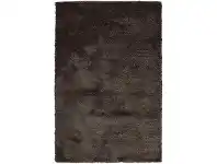 Soho Texture Hand Tufted Shag Rug, 70x130cm, Mink