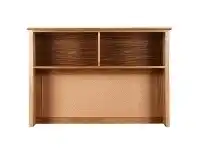 LivingStyles Flinders Timber Desk Hutch, Natural offer