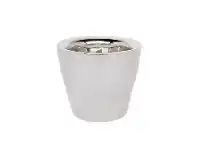 LivingStyles Revival Brass Ice Bucket, Silver offer