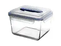 LivingStyles Glasslock Handy Tempered Glass Rectangle Container, 3700ml offer