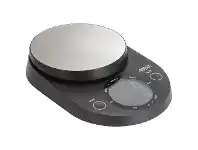 Avanti Large Display Kitchen Scale, Black