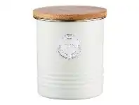 LivingStyles Typhoon Living Coffee Canister, 1 Litre, Cream offer
