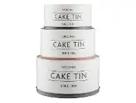 Mason Cash 3 Piece Cake Tin Set