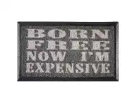 LivingStyles Born Free Coir & Rubber Doormat, 70x40cm offer