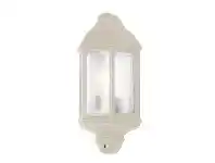 LivingStyles Nepean IP33 Exterior Wall Light, Beige offer