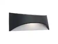Wells IP65 LED Indoor / Outdoor Wall Light, 12W, CCT, Black