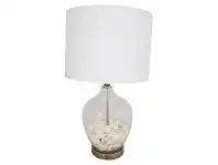 LivingStyles Morissa Shell-in-Glass Table Lamp offer