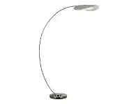 LivingStyles Manos Metal Arc Floor Lamp, Nickel offer