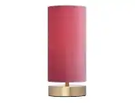 LivingStyles Harlow Velvet Fabric Touch Table Lamp, Pink offer