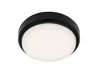 LivingStyles Rory IP54 Colour Changing LED Outdoor Bunker Light, Round offer