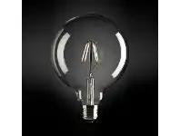 LivingStyles Fancy LED Globe, Large Sphere, E27, 6.5W, Clear offer