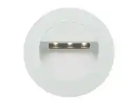LivingStyles Rye IP54 LED Recessed Indoor / Outdoor Steplight, Round, White offer