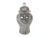 LivingStyles Power Porcelain Temple Jar, Large offer