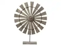 LivingStyles Rural Mango Wood Windmill Decor, Large offer