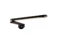 LivingStyles Wesley Adjustable LED Wall Light, Black offer