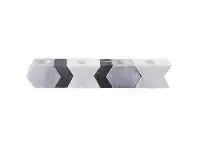 Elementer Arrow Marble Tealight Holder Set