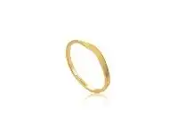 Bevilles Jewellery Ania Haie Modern Curve Ring - Gold offer