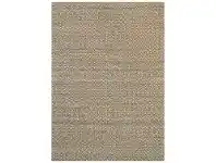 LivingStyles Oslo Diamonds Handwoven Reversible Jute Rug, 230x320cm, Grey offer