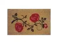 LivingStyles Rose Vine Coir Doormat, 75x45cm offer