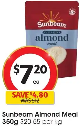 Sunbeam Almond Meal 350g