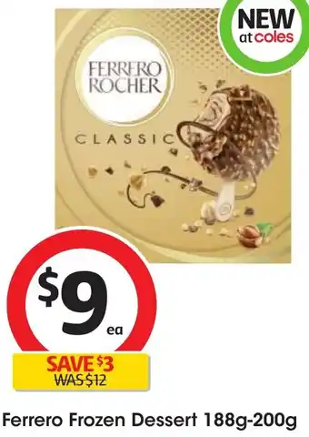 Ferrero Frozen Dessert 188g-200g