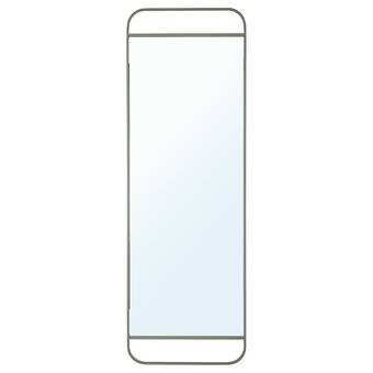 IKEA Granvåg mirror with storage, wall hanging/green, 50x150 cm offer