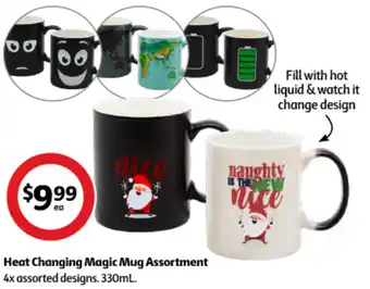 Heat Changing Magic Mug Assortment
