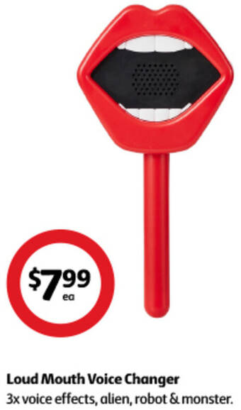 Coles Loud Mouth Voice Changer offer