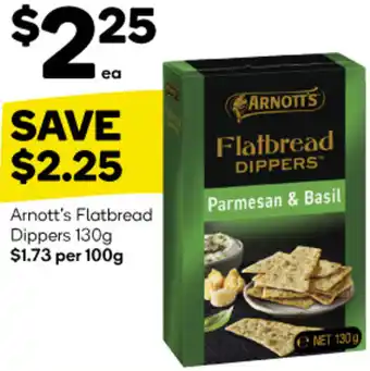 Arnott's Flatbread Dippers 130g