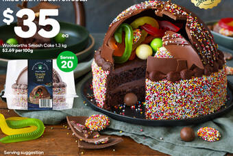 Woolworths Woolworths Smash Cake 1.3 kg offer