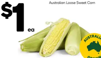 Woolworths Australian Loose Sweet Corn offer