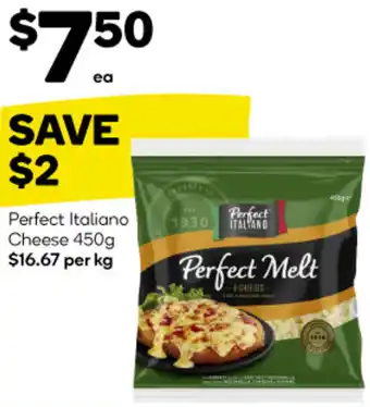 Woolworths Perfect Italiano Cheese 450g offer